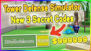 All tower defense simulator codes in an updated list. 3 New Codes Tower Defense Simulator Codes Roblox Youtube
