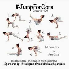 Jumpforcore Yoga Challenge A 10 Day Challenge Building Up To A Jump Thru And Back This October Yoga Challenge Yoga Crow Yoga