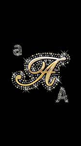 Wallpaper Iphone Letter Glitter Monogram Wallpaper Name Wallpaper Bling Wallpaper