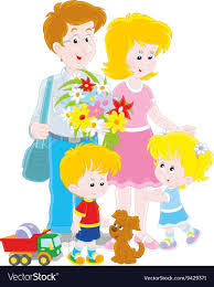 Check out these 7 great websites and apps for playing jigsaw puzzle video games online for free. Happy Family Together Royalty Free Vector Image Kids Clipart Free Free Online Jigsaw Puzzles Photoshop Flowers