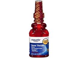 Equate Sore Throat Oral Anesthetic Spray 6 Fl Oz Ingredients And Reviews