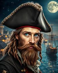 Pirate-themed Donkey and Pirate ship “ (Leo Phoenix- Creative- Quality- 1.5  UpScale)**