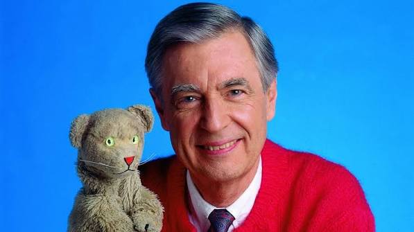 Mr. Rogers and Teddy Bear