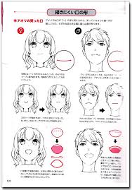 How To Draw Manga Female And Male Faces Reference Book How to draw male anime head. how to draw manga female and male faces