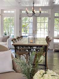 200 modern living room decorating ideas 2021 drawing room interior design trends. Casual Dining Room The Dining Room Opens To A Beautiful Dining Area With Plenty Of Natural Light Ca Open Dining Room Casual Dining Rooms Farmhouse Dinning Room