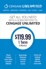 Sign in to your account. Cengage Unlimited 1 Term 4 Months 1st Edition Code X Study