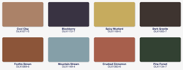 Dulux 2025 Paint Colour Palette