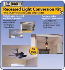 I bought a can conversion kit so i could hang a chandelier i brought back from morocco. The Can Converter Recessed Light Conversion Kit At Menards