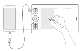 It won't have all of the features of a drawing tablet, and there. Answers To Faqs About Hs610 Hs64 Phone Mode Huion Support