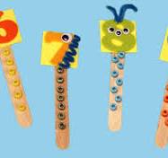 Counting Sticks - Craft Project Ideas