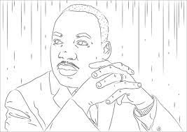 coloriage martin luther king jr coloriages a imprimer gratuits pages de gratuites pour les enfants