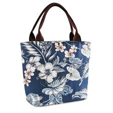 Maybe you would like to learn more about one of these? Floral Lunch Bags For Women Insulated Water Resistant Lunch Box For Work School Picnic Flower Lunch Tote Cooler Bag Navy Blue