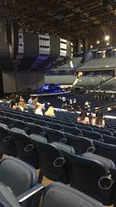 allstate arena section 102 row n seat 5 ed sheeran tour