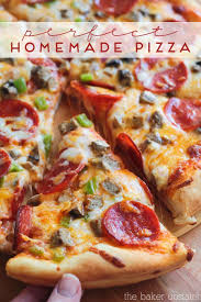 Perfect Homemade Pizza Tips For Family Pizza Night Perfect Homemade Pizza Pizza Recipes Homemade Homemade Pizza