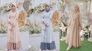 Meskipun pada umumnya kain busana gamis lebih banyak menggunakan kain berbahan halus dan rapat. 71 Model Baju Brokat Terbaru 2020 Desain Modern Dan Mewah Youtube