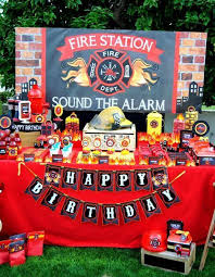 Fireman Birthday Fire Man Party Fire Department Complete Fire Fighter Party 691161874043143397 Fireman Birthday Firetruck Birthday Fireman Party