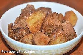 Pork Adobo With Potato Pork Adobo Adobo Recipe Recipes