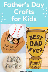 Here is a cute video from totally trinity with some delightfully simple ideas. Father S Day Crafts For Kids Simply Full Of Delight