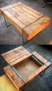 23 Amazing Diy Coffee Table Ideas You Should Use Today Enthusiasthome Wood Projects Plans Diy Coffee Table Woodworking Projects