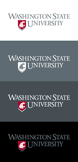 No other color may be used when reproducing the unversity logo. Logos Brand Washington State University