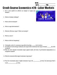 Labor Market Worksheets Teaching Resources Teachers Pay Teachers