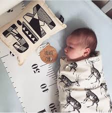 Us 12 0 Milestone Blanket Photography Props Baby Growth Chart Childrens Tape Measure Baby Room Decoration Photography Props 200 20cm In Blanket