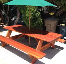 This Is A 8 Foot Picnic Table I Made For My Daughter Plans From This Old House Picnic Table Woodworking Plans Picnic Table Plans Picnic Table