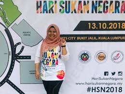Panggil yang berbakat je untuk 19. Hari Sukan Negara 2018 Mysara Newrie