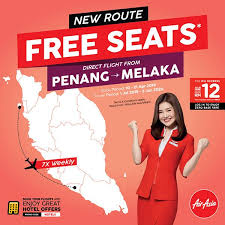 Find some of the best airasia flight ticket offers to top destinations here. Airasia Penang To Melaka Promo Fares From Rm12 Free Seats Promotion