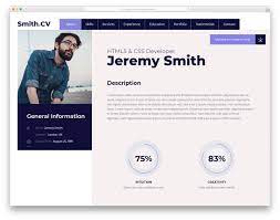 35 Best Free Personal Website Templates For Professionals 2021 You do not have to be a web designer or developer, can upload photos and images easily.