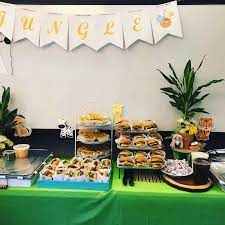 Baby Shower Office Party Food Table Food Table Office Parties Baby Shower