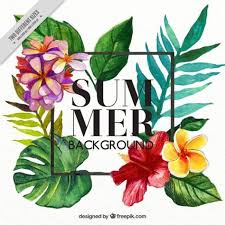 Telechargez Aquarelle Vegetation Tropicale Fond Gratuitement Logo Fleur Peinture Fleurs Dessin Fleur