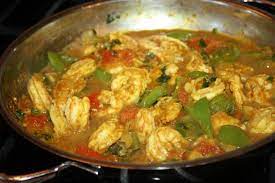 Food Jamaican Curry Shrimp Recipe Jamaican Recipes Jamaican Dishes Mackerel Recipes