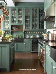 New Diy Vintage Ideas For Kitchen Vintagekitchen Dark Green Kitchen Rustic Farmhouse Kitchen Kitchen Design