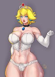 Wedding dress Princess Peach by TeteOwl - Hentai Foundry