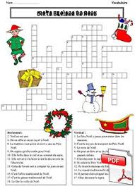 Mots Croises De Noel La Classe Des Gnomes Vocabulaire De Noel Activite Manuelle Noel Primaire Livres De Noel