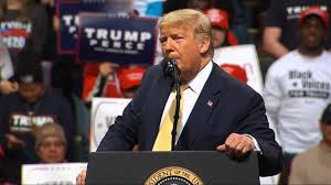 President trump in colorado springs talking about colorado for space command. Trump Takes Aim At Parasite And Little Wise Guy Brad Pitt At Rally Abc News