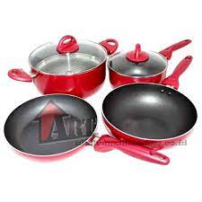 Panci Set Pm 7cs Supra 7 Pcs Cookware Set Rosemary Alat Memasak Alat Masak Dapur