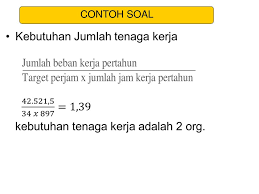 Kali ini akan membahas mengenai produktivitas. Contoh Soal Menghitung Produktivitas Tenaga Kerja Literatur