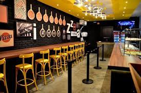 Nicks Pizza By Loko Design Rio Claro Brazil Fast Food Branding Branding Pizzeria Design Restaurant Decor Restaurant Interior Design