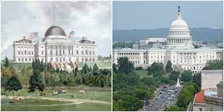 Us capitol dome on wn network delivers the latest videos and editable pages for news & events, including entertainment, music, sports, science and more, sign up and share your playlists. How The Capitol Building Has Changed Over The Years