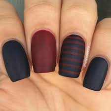 When matte dark red with glitter acrylic nails feels like it is thawing it seems like your acrylic solution becomes a video game of beat the clock to obtain an also application. Matte Red And Black Acrylic Nails Novocom Top