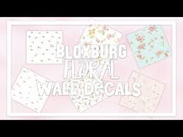 It was uploaded on december 29, 2018. Bloxburg Wallpaper Decal Id Codes Floral Aesthetic Part 1 Youtube Print Decals Custom Decals Decal Design