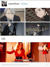 If he does not get brushed on a regular basis, we have to either cut out the matted hair, or do a full shave like this. Lenny Face I Gotchu Fam Ê– Me Too Ê– Yuri On Ice Anime Funny Yuri