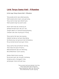 Antara nyaman dan cinta beta dilema harus menikah hati par sapa. Lirik