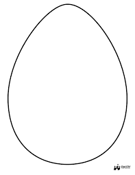 Easter Egg Stencil Easter Egg Template An Easter Egg Contest Egg Template Easter Egg Printable Easter Egg Template