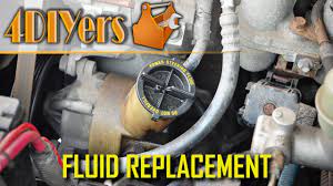 How To Replace The Power Steering Fluid On A Ford Ranger Youtube