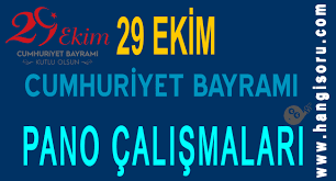 En anlamlı pano çalıması, tebrikler*****. 29 Ekim Pano Calismasi Indir 2020 2021 Hangisoru Com