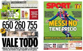 En noviembre de 2017, el argentino firmaba su último vínculo con el club azulgrana, vigente hasta el 30 de junio. Contrato De Lionel Messi Genera Diferencia Entre Medios Internacionales