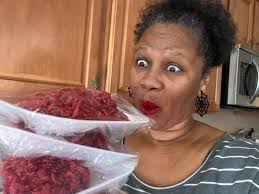 My tricky treat for a party tomorrow. Mystery Meat aka rice Krispy. Lol For  those asking where I got the stuff. Most stores that sell Styrofoam plates  sale these trays. Dollar Tree